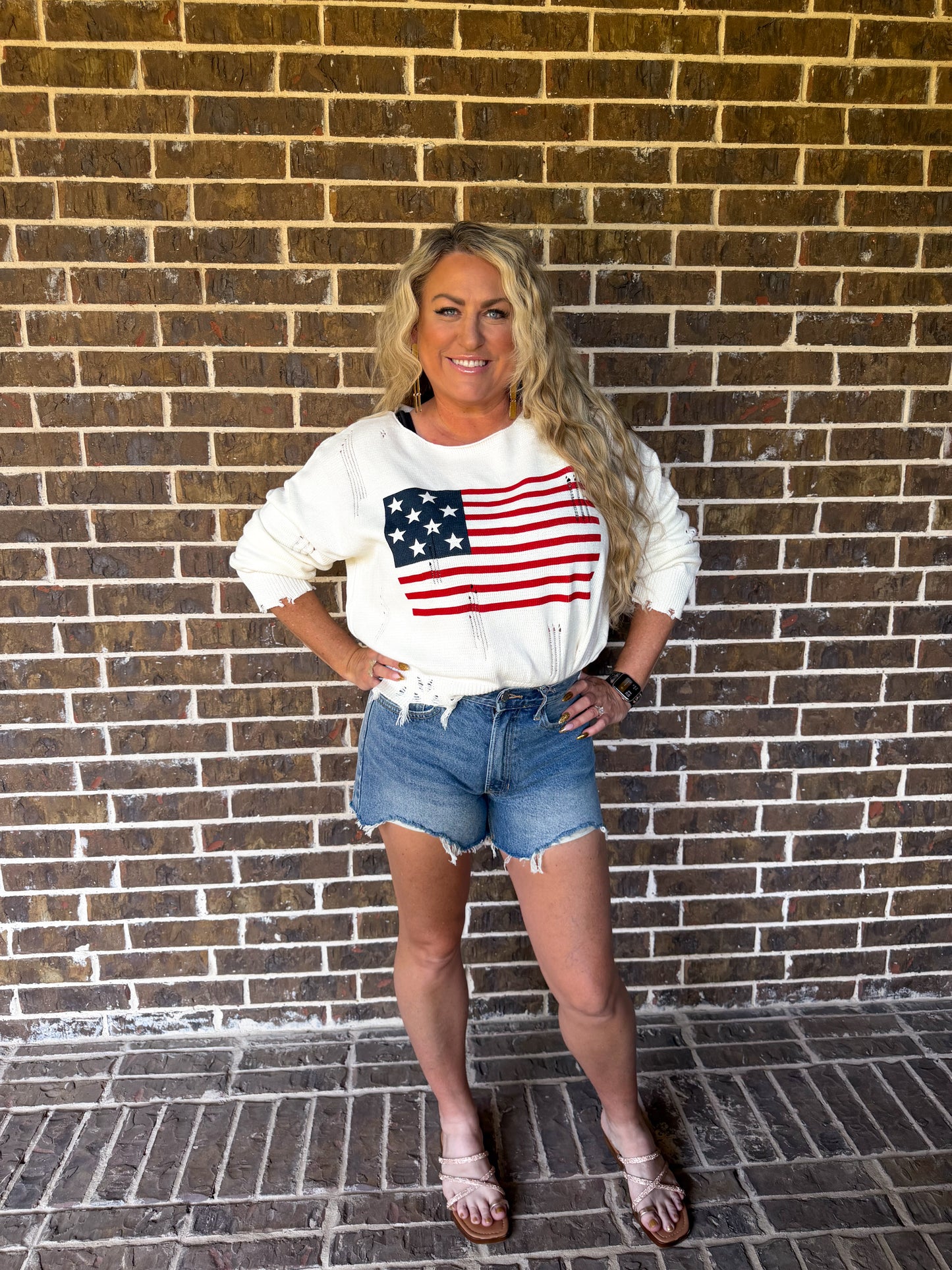 The Everyday High-Rise Denim Shorts