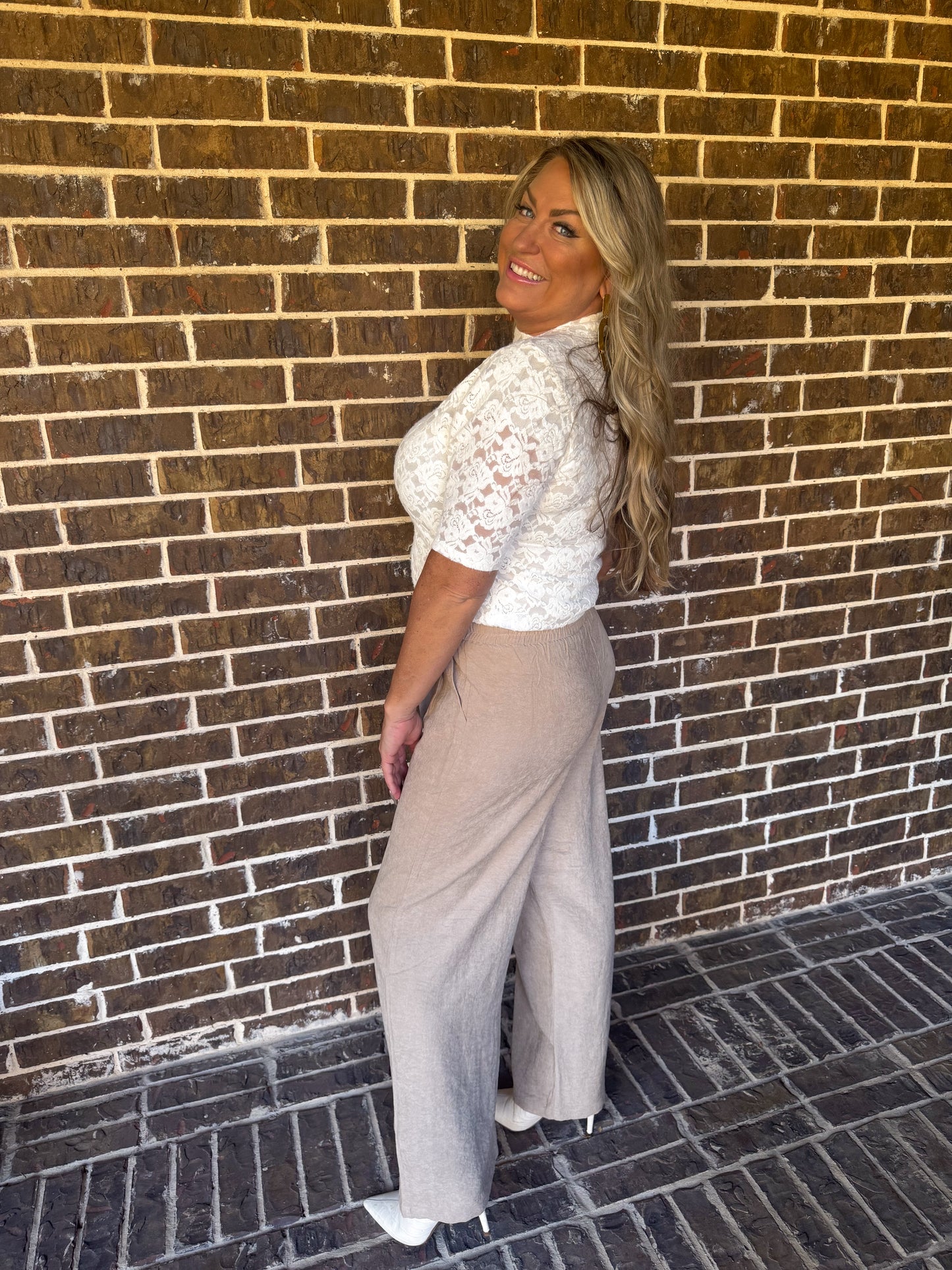 Chic Comfort Beige Pants
