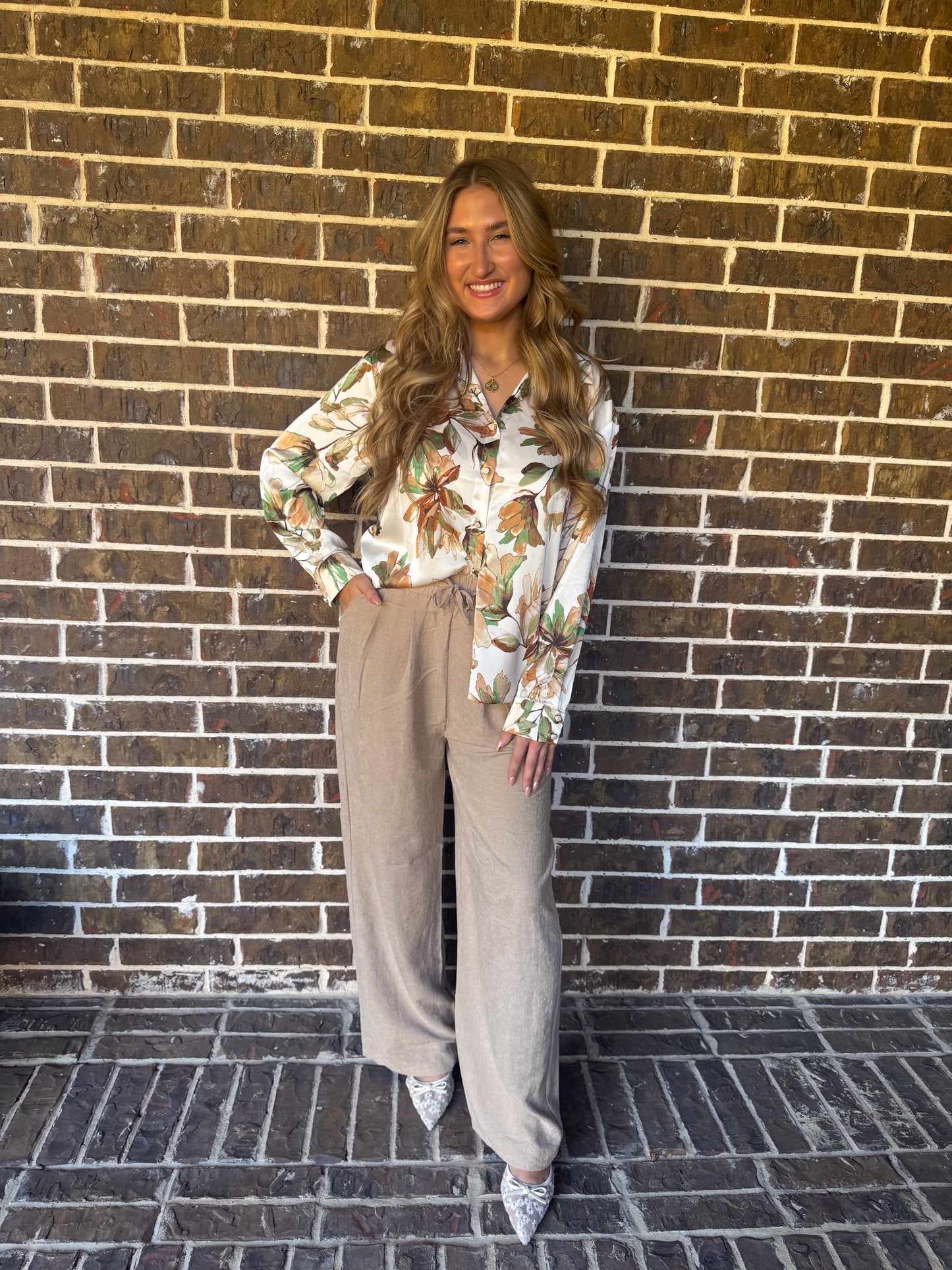 Chic Comfort Beige Pants