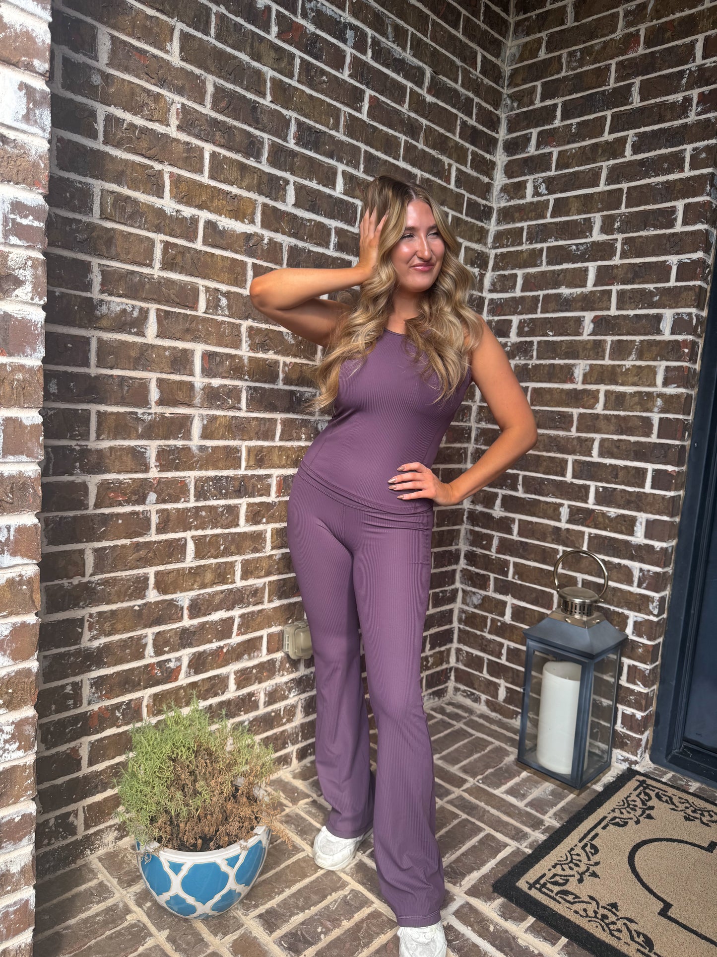 Luxe Plum Lounge Set