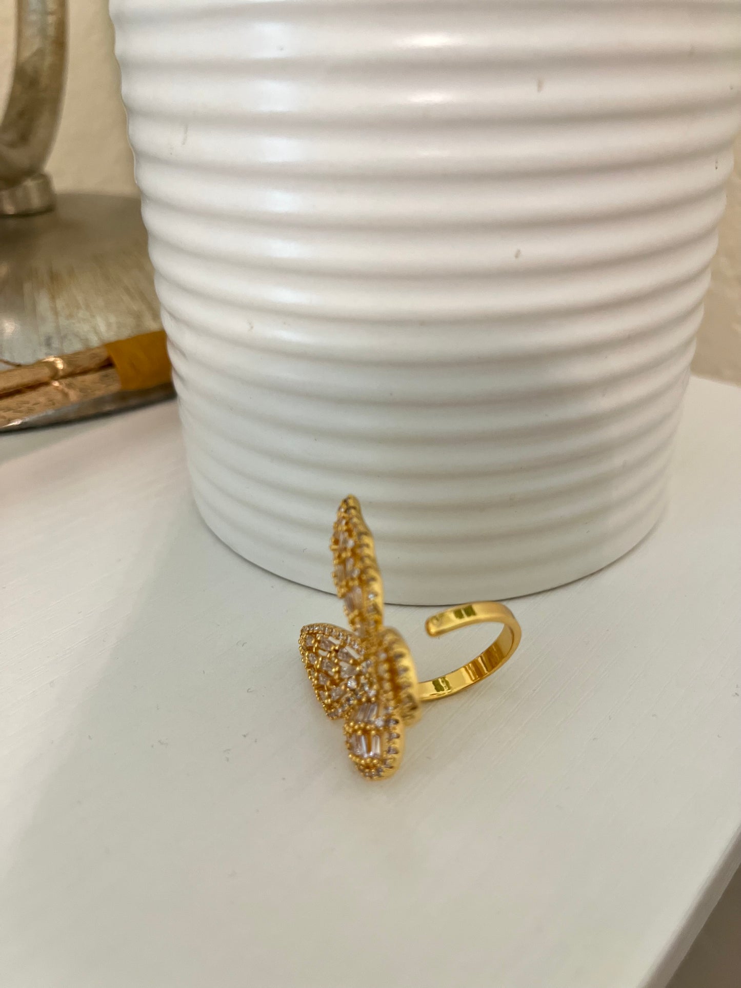 Butterfly Adjustable Ring