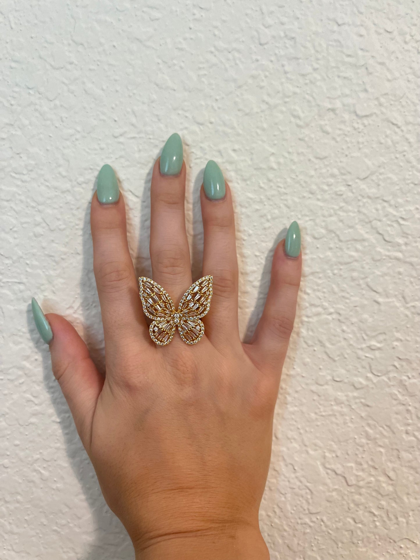 Butterfly Adjustable Ring