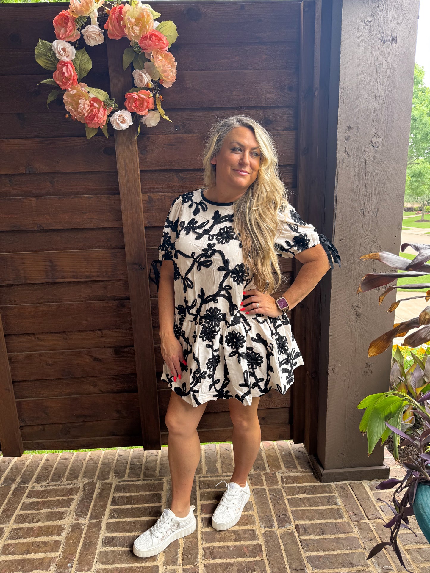 Floral Blooms Babydoll Dress