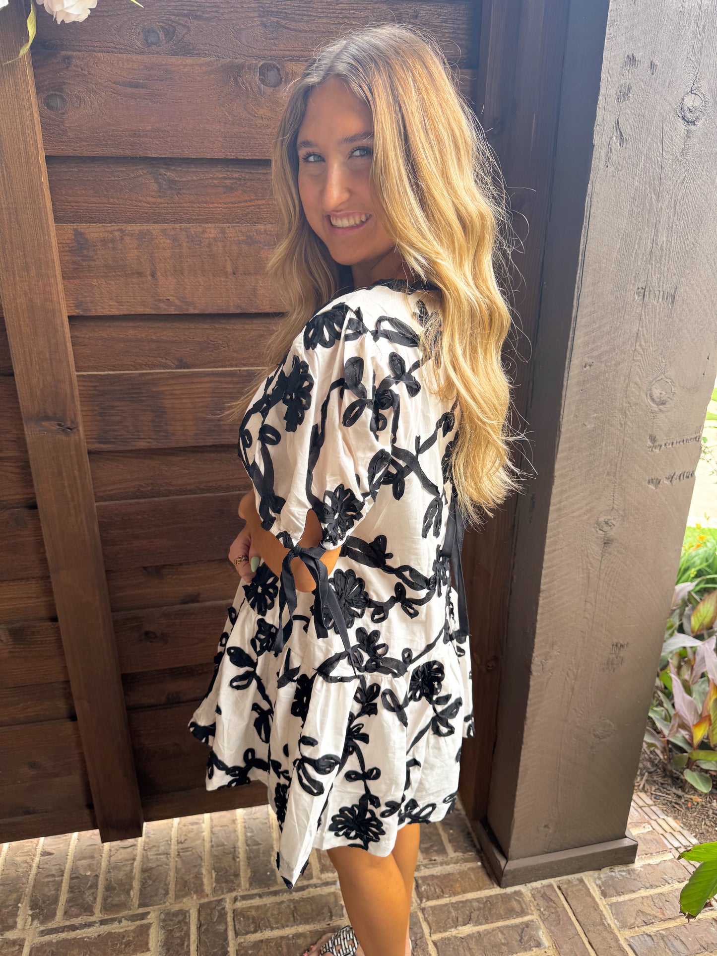 Floral Blooms Babydoll Dress