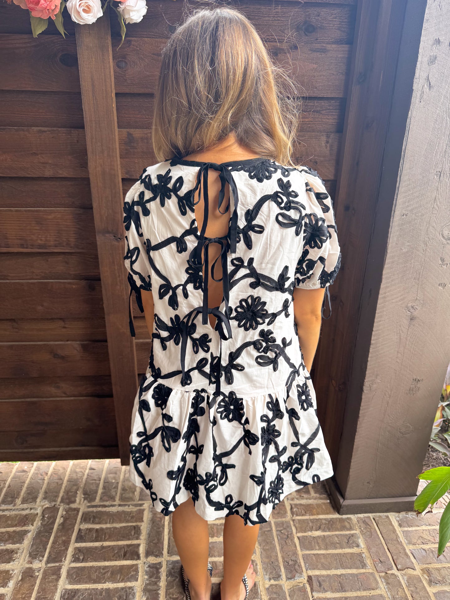 Floral Blooms Babydoll Dress