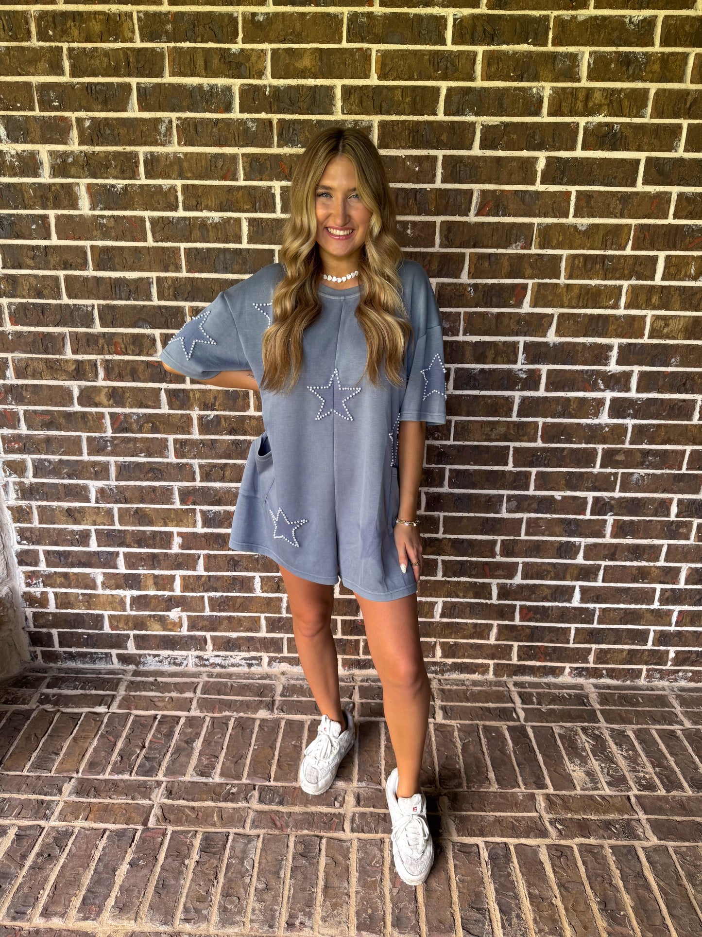 Starry Sky Pearl Romper