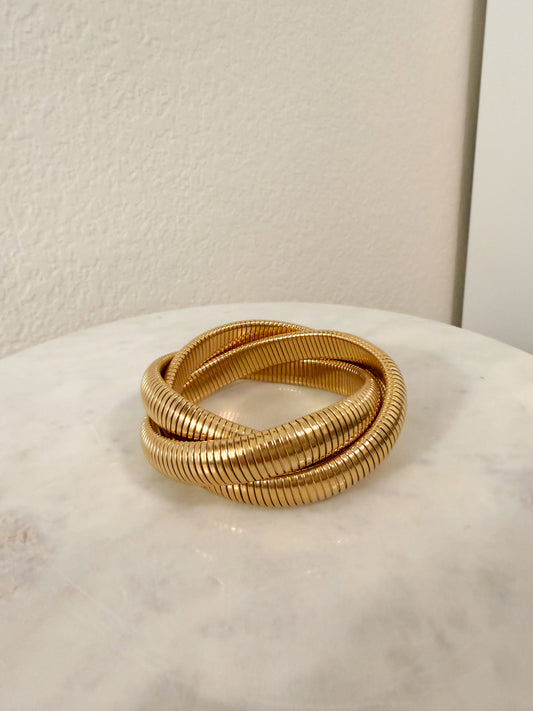 Luxe Coil Stretch Bracelet