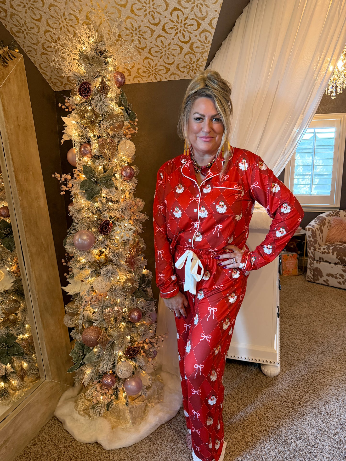 Santa’s Sweetheart Christmas PJ Set