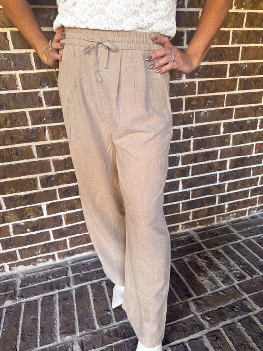 Chic Comfort Beige Pants