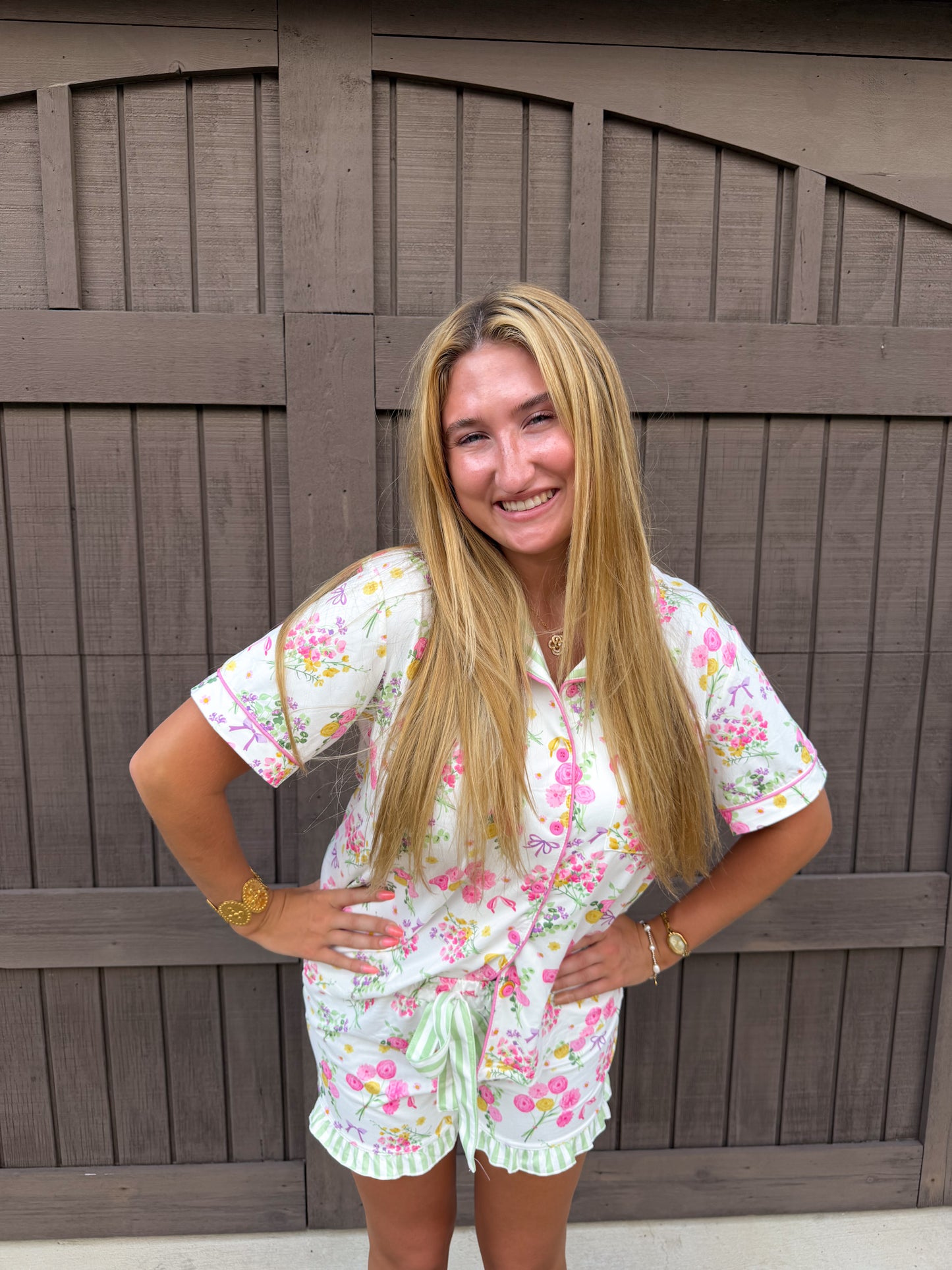 Garden Floral PJ Set