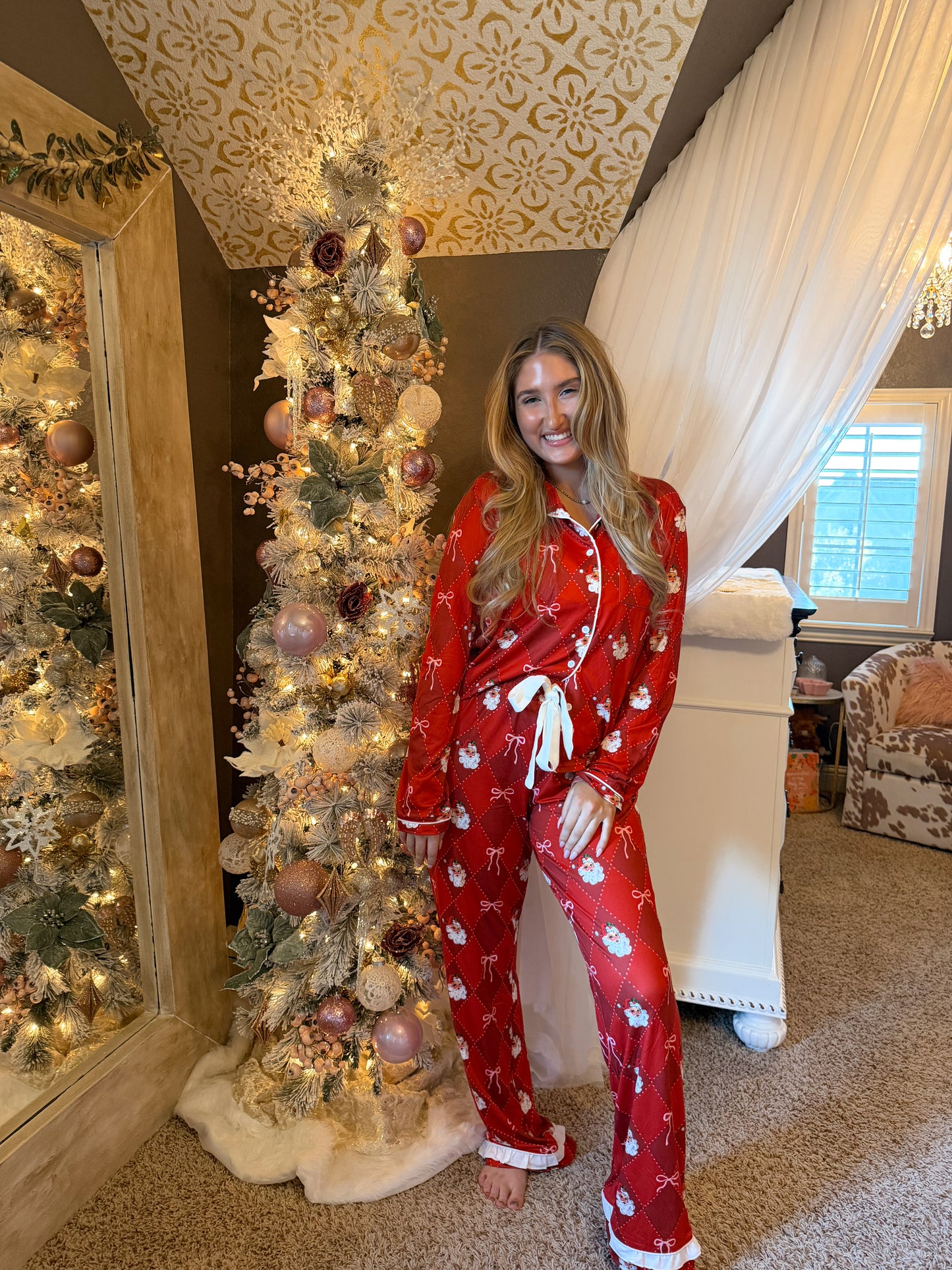 Santa’s Sweetheart Christmas PJ Set
