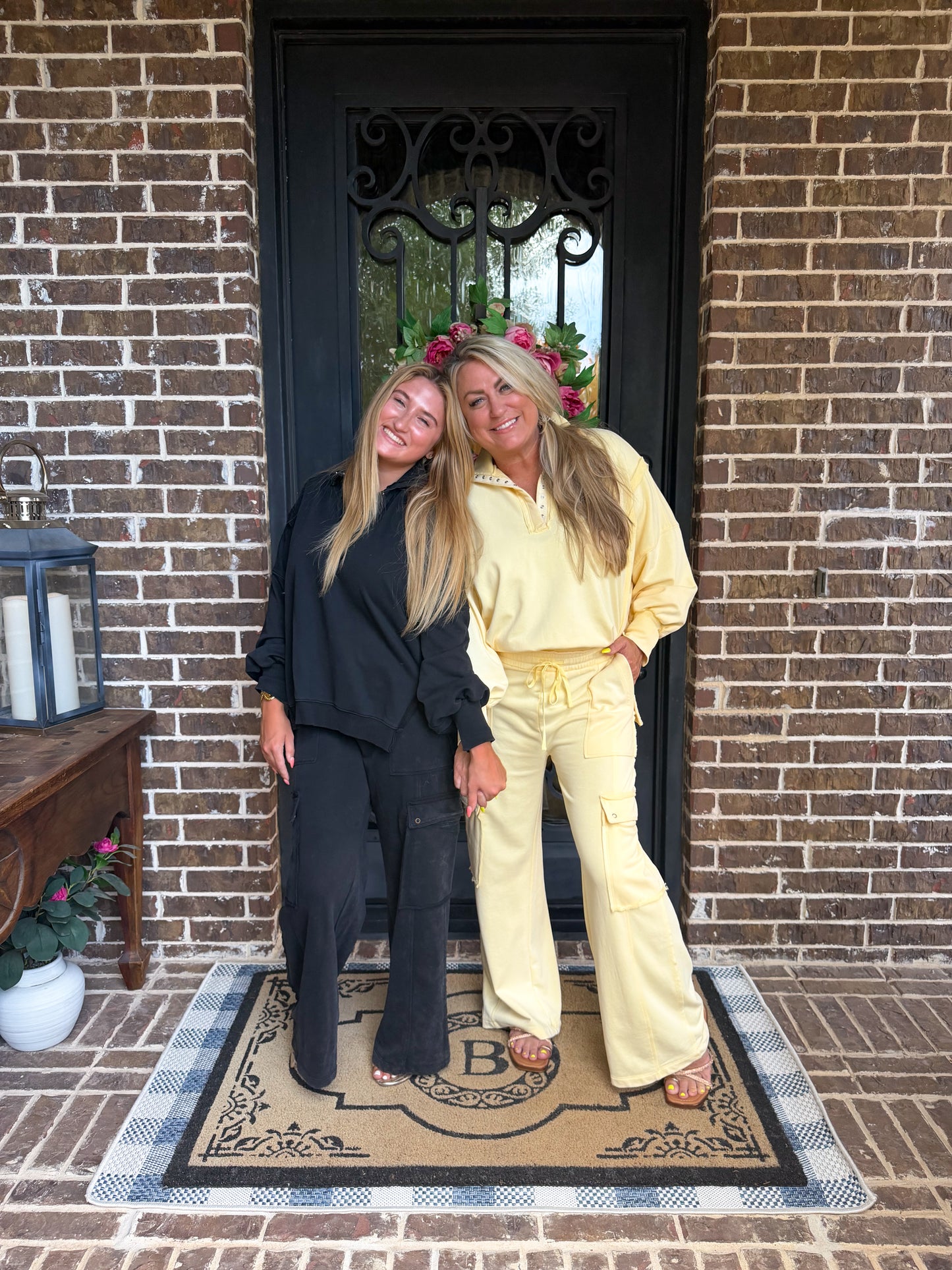 Butter Yellow Luxe Lounge Set