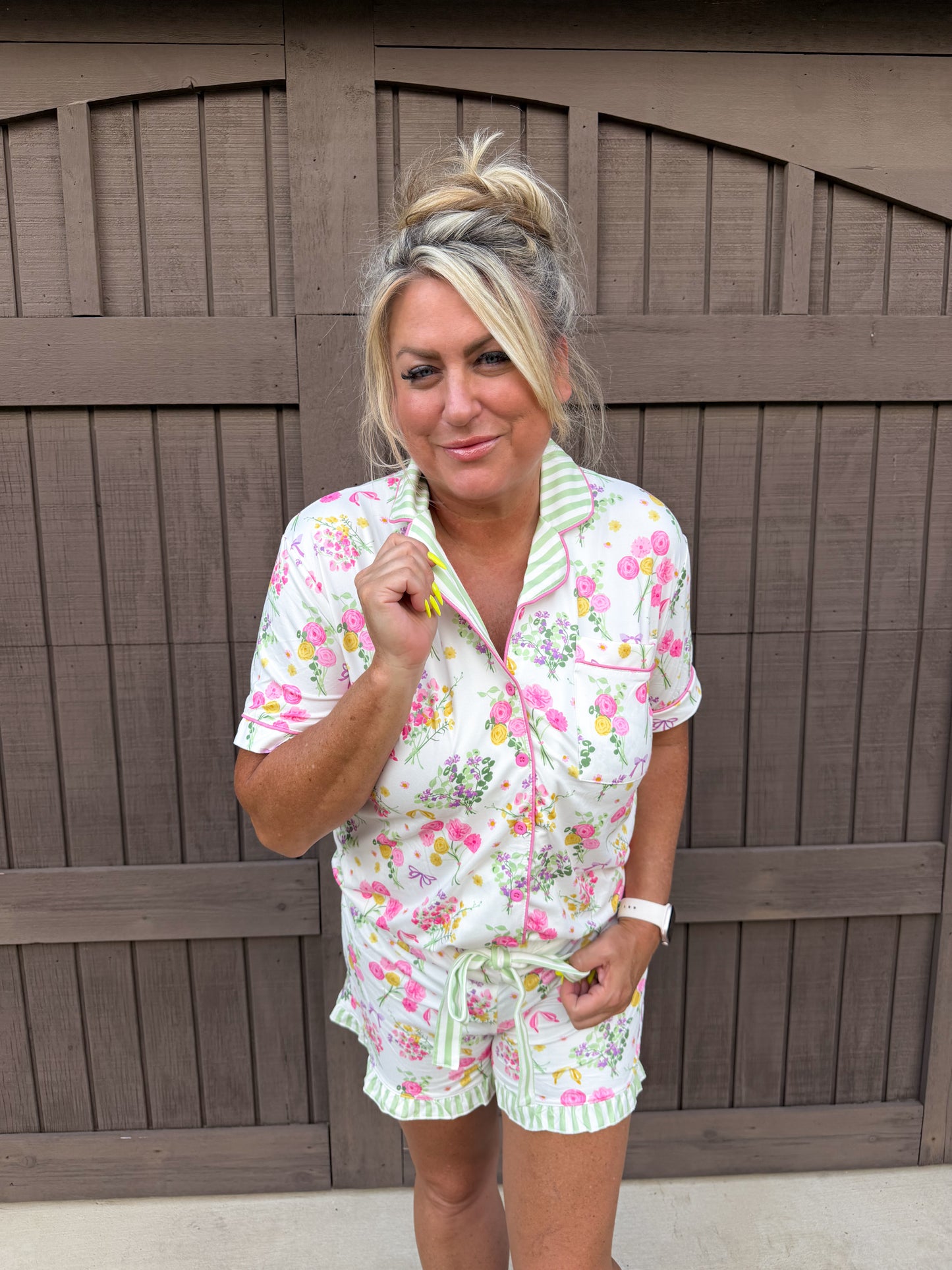 Garden Floral PJ Set