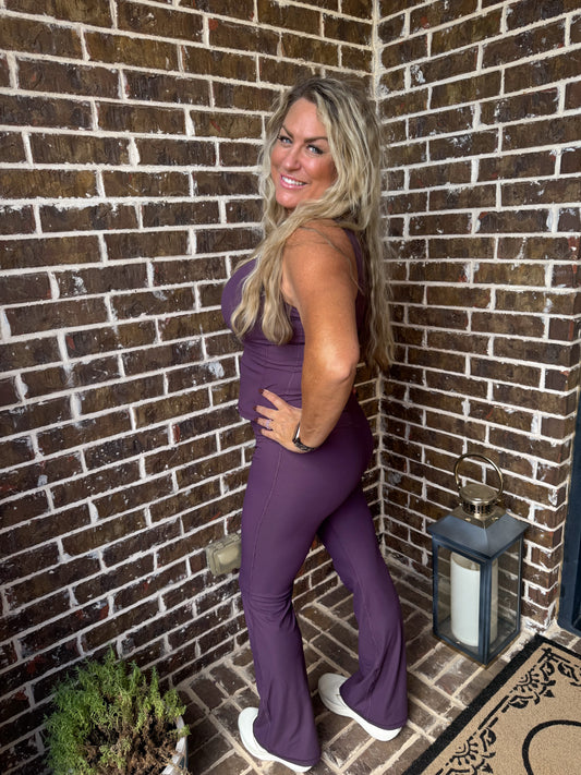 Luxe Plum Lounge Set