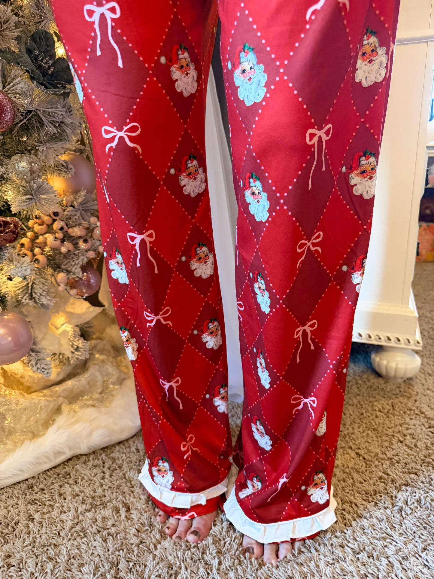 Santa’s Sweetheart Christmas PJ Set