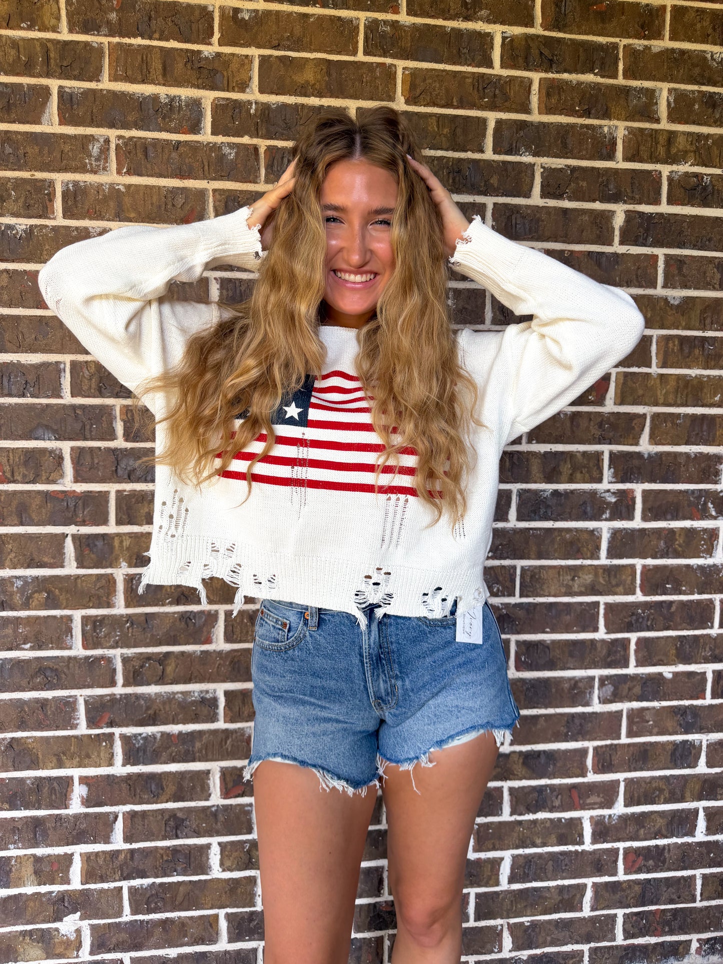 The All-American Knit Sweater