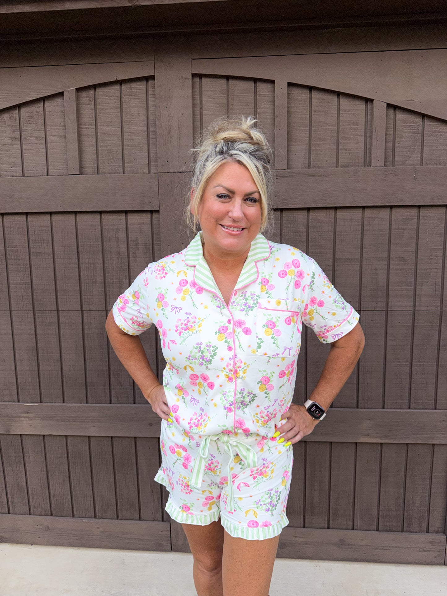 Garden Floral PJ Set