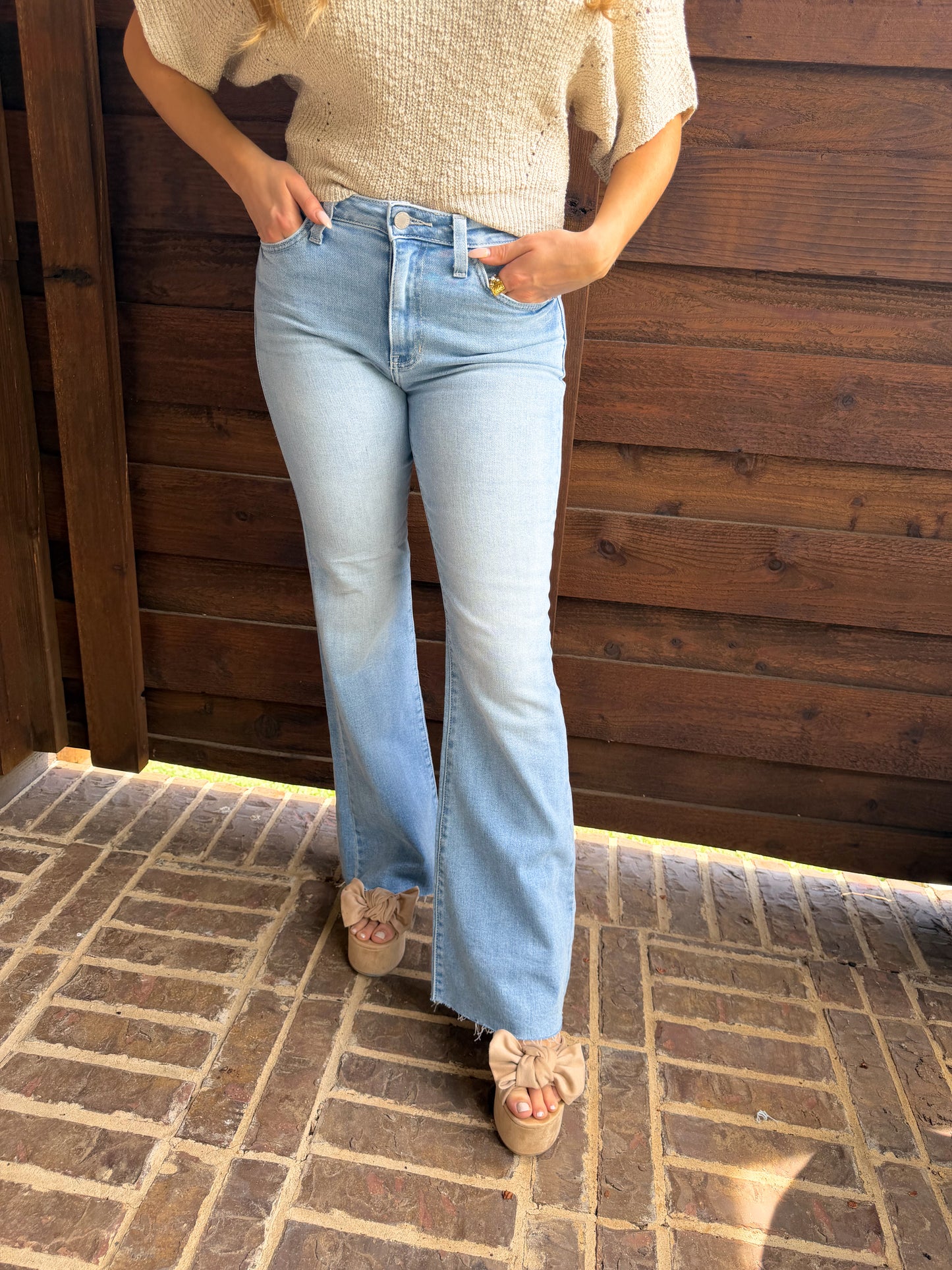 NEW Bootcut Light Wash Jeans