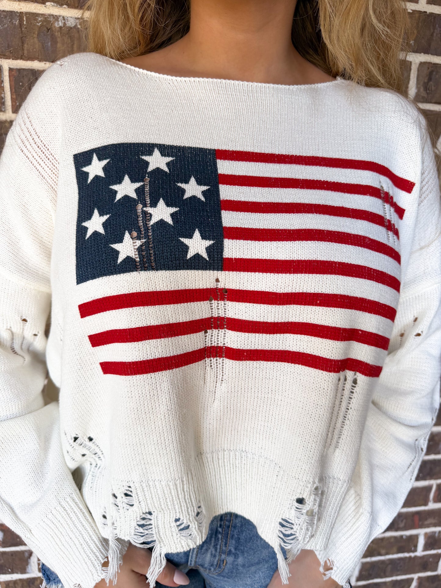 The All-American Knit Sweater