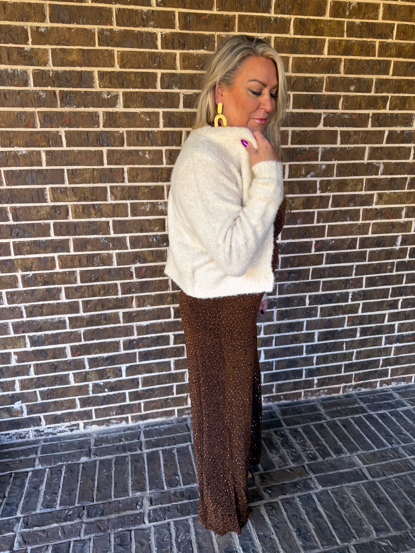 Cozy Cream Button-Up Cardigan