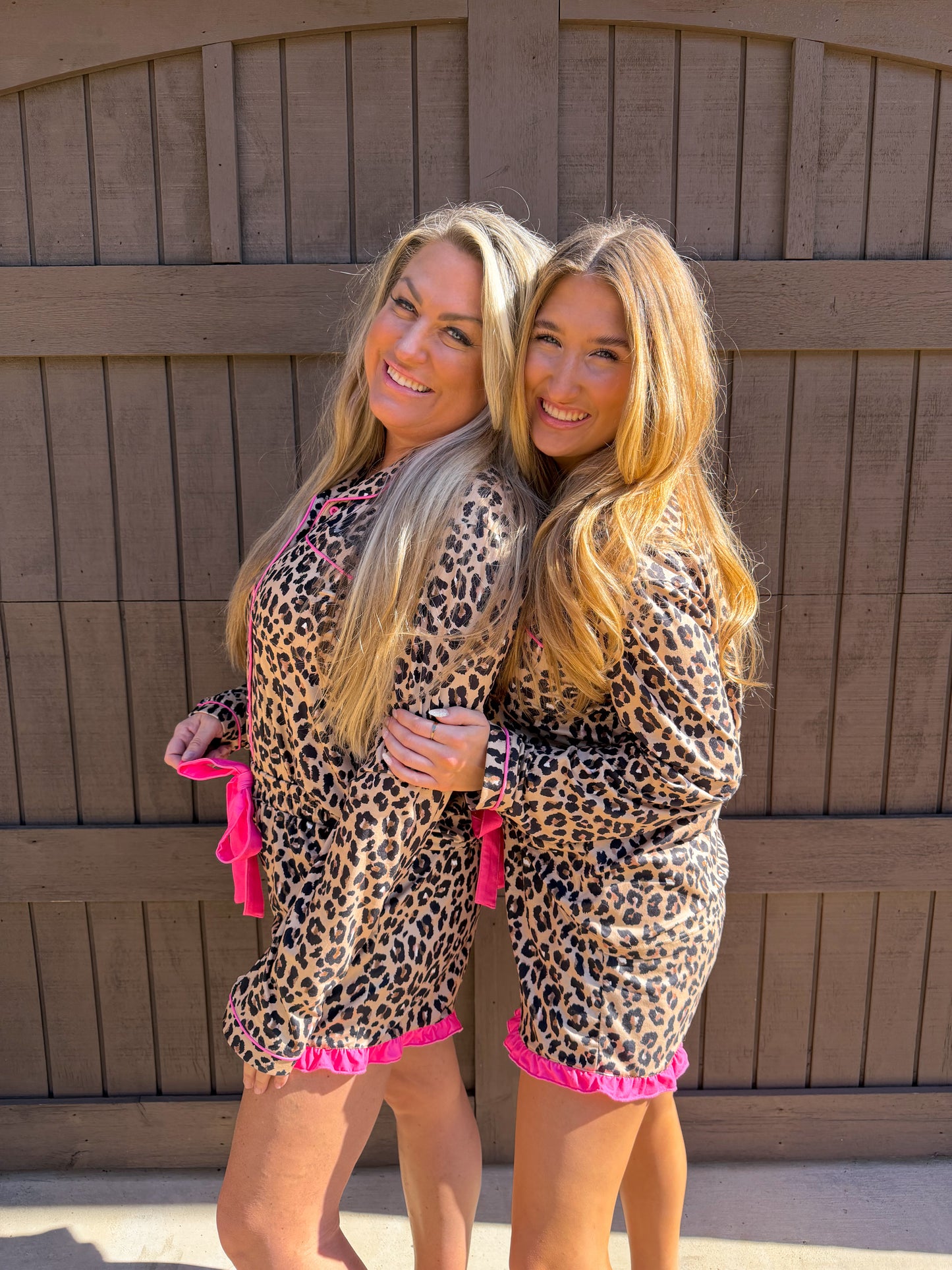 Cheetah Print PJ Set