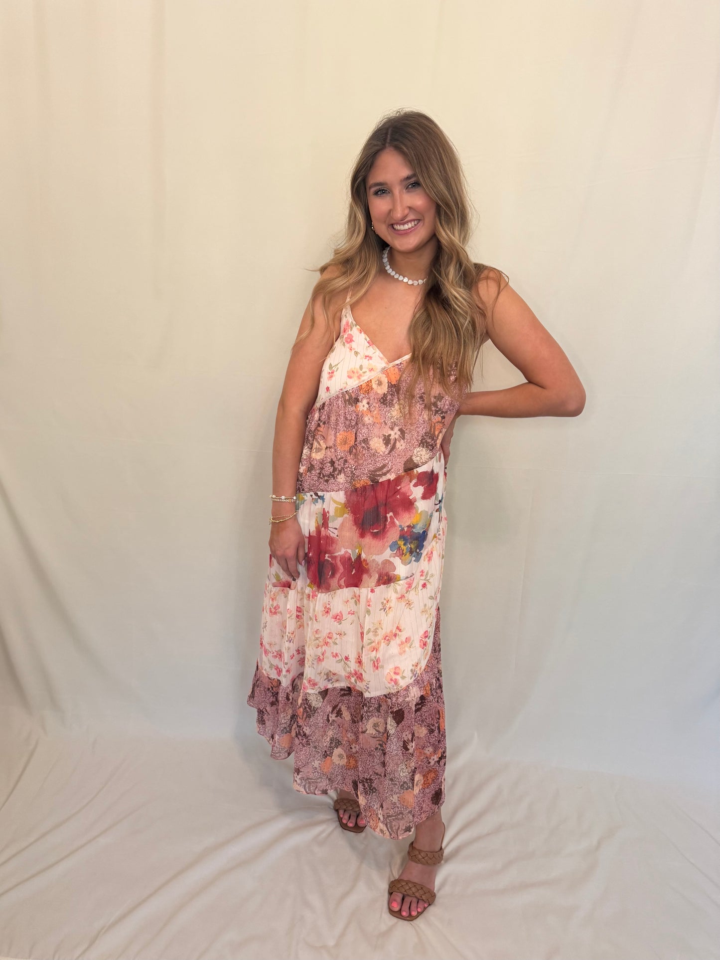 Boho Patchwork Maxi Dress