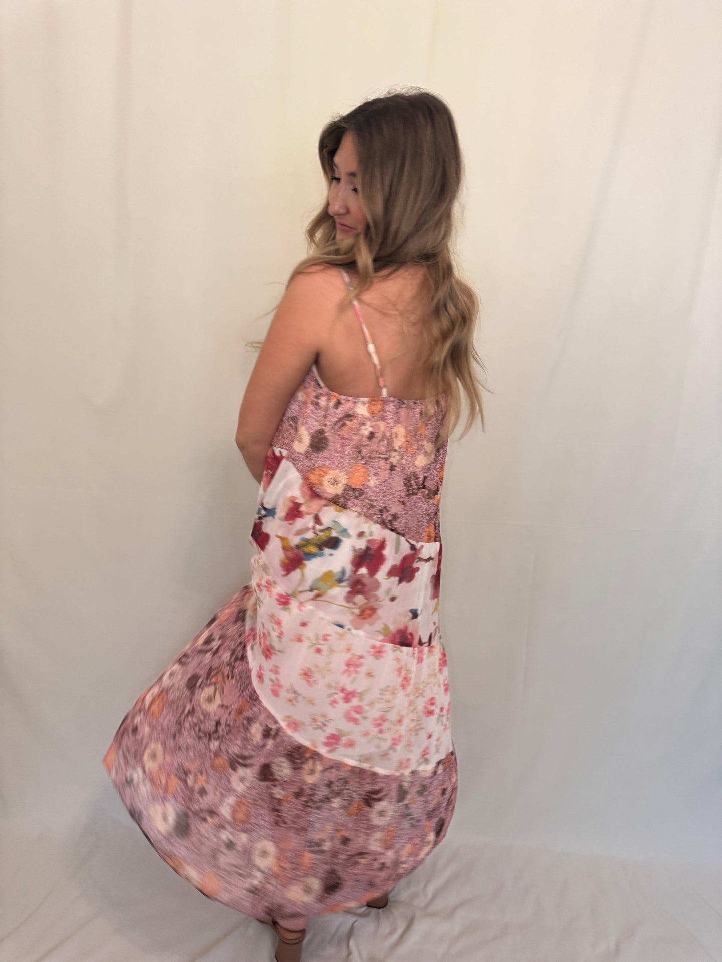 Boho Patchwork Maxi Dress