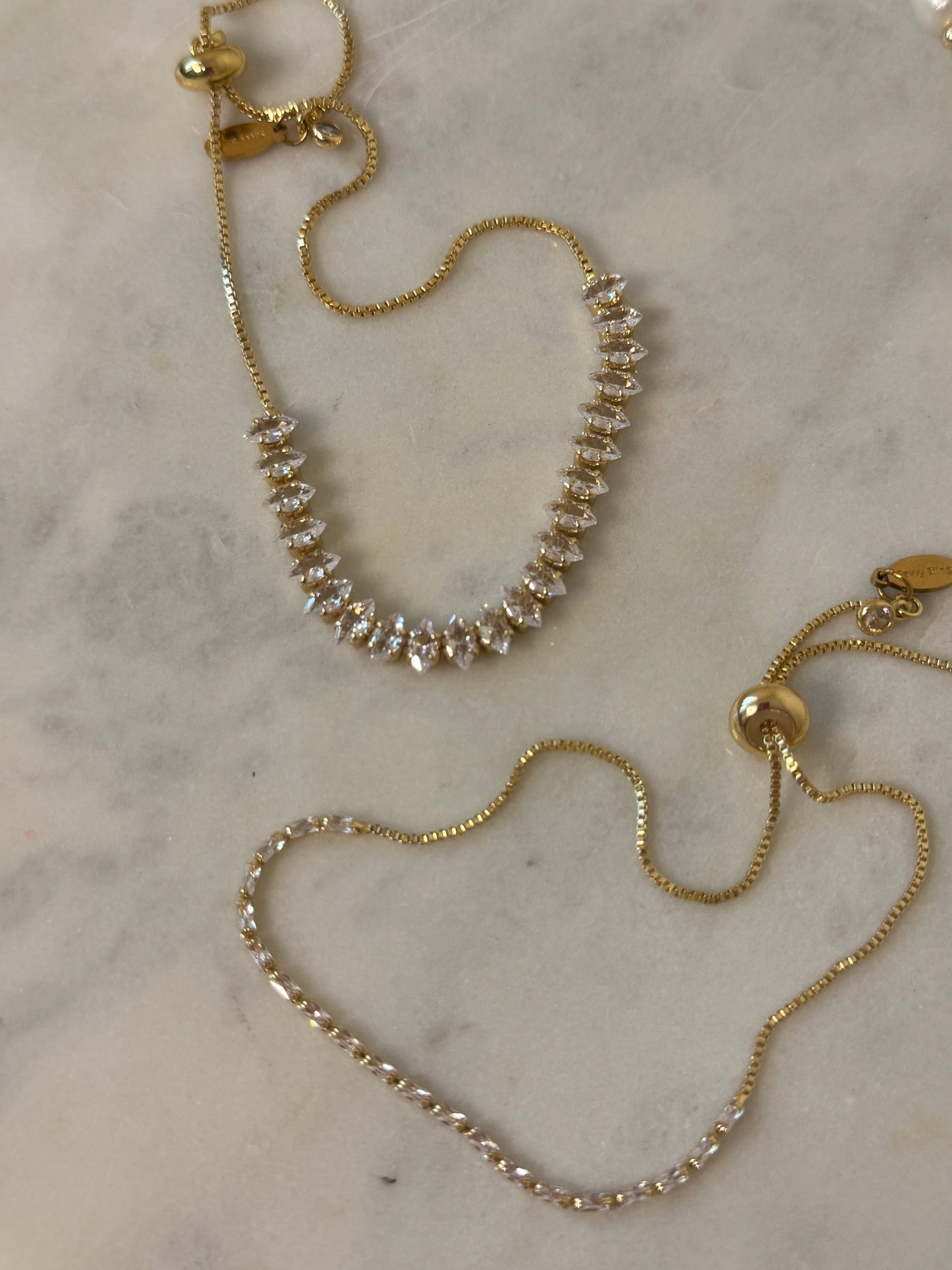 Dainty Shine Zircon Adjustable Bracelets